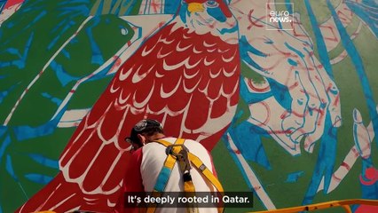 Watch: Qatar's medicine man healing his valuable patients