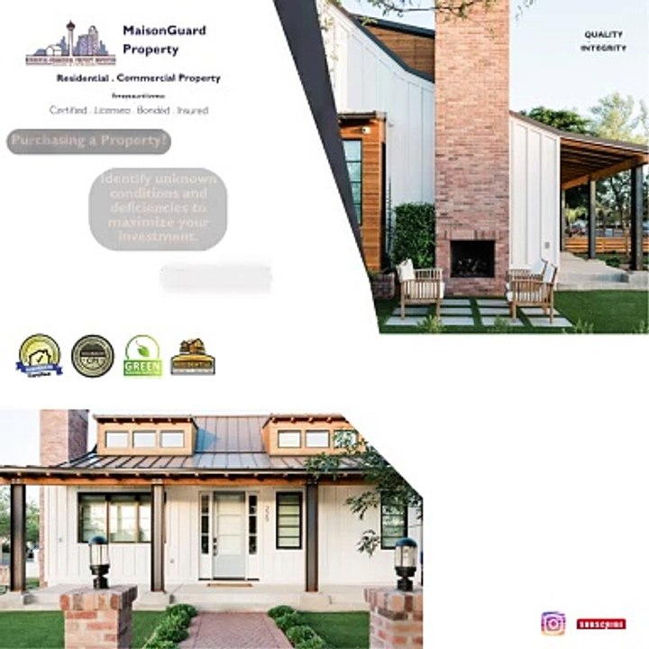 Residential Inspection | commercial property inspection | home inspection pricing in Calgary  | MaisonGuard Property Assessment