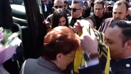 MERAL AKŞENER ANKARA'DA ESNAFI ZİYARET ETTİ