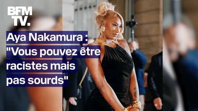Cérémonie des JO: Aya Nakamura répond aux critiques d’un collectif d’extrême droite