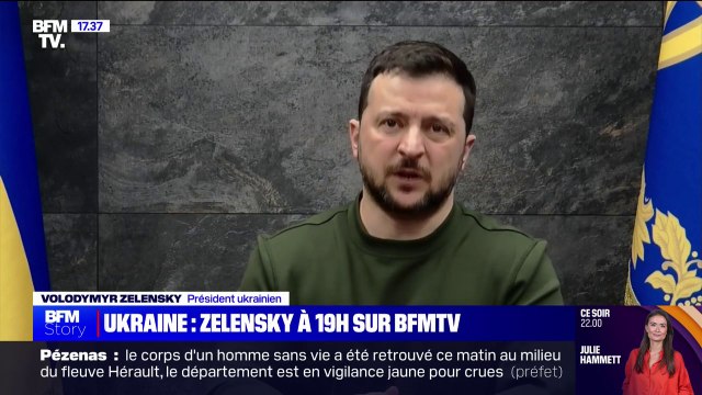 Volodymyr Zelensky: Tant que l'Ukraine tient, l'armée française peut rester sur le territoire français