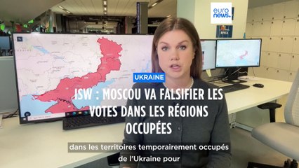 Moscou "falsifie" les votes dans les régions ukrainiennes occupées