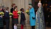 Royals all smiles as they leave Commonwealth Day service