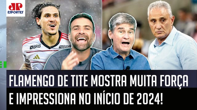 OLHA QUE LOUCURA, gente! Eu NÃO ME SURPREENDERIA se esse Flamengo do Tite... VEJA DEBATE!