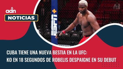 Una nueva bestia cubana en la UFC: el brutal KO en 18 segundos de Robelis Despaigne en su debut