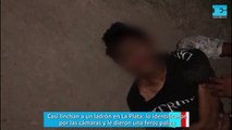 Casi linchan a un ladrón en La Plata, lo identificaron por las cámaras y le dieron una feroz paliza