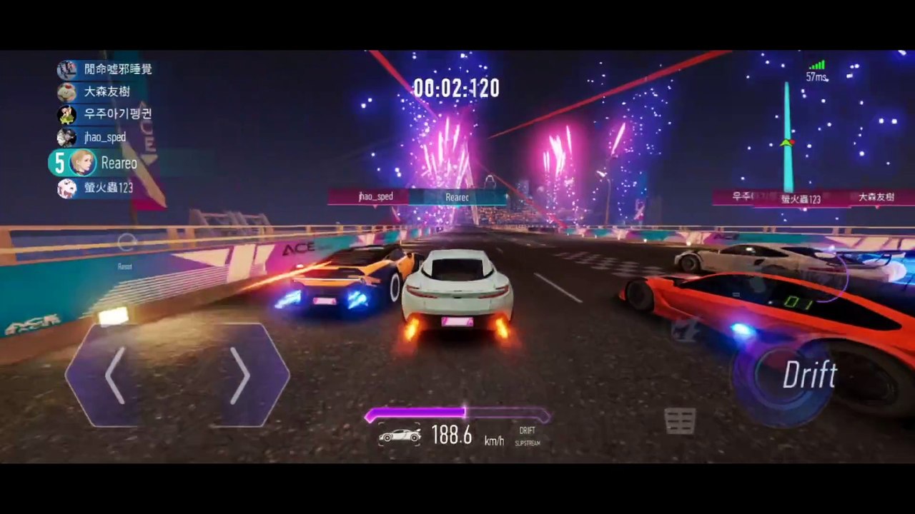 Easy win multiplayer use Aston Martin Ace Racer