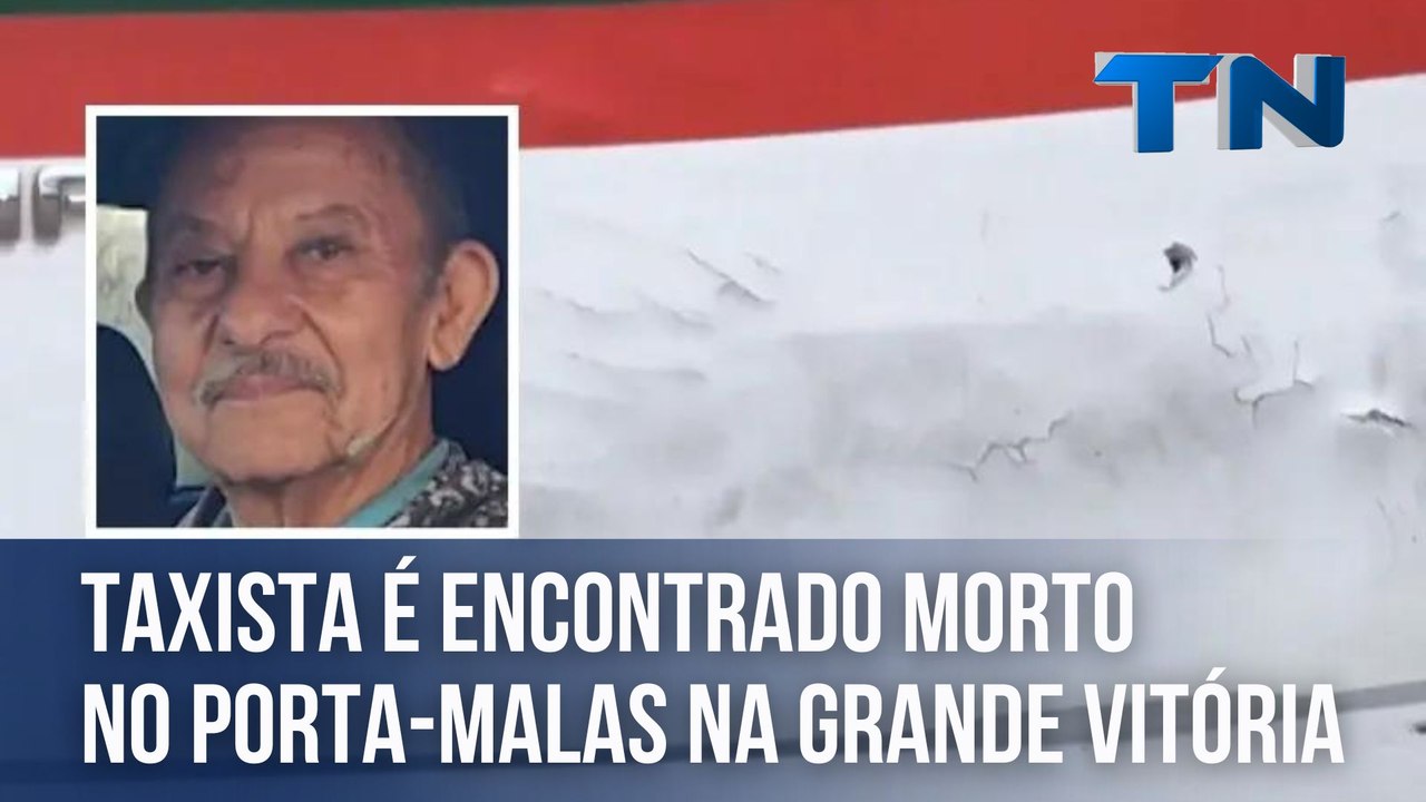 Taxista é encontrado morto no porta-malas do veículo na Grande Vitória