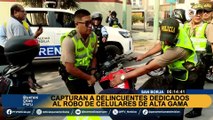 Persecución de película en San Borja: detienen a raqueteros que robaban celulares de alta gama