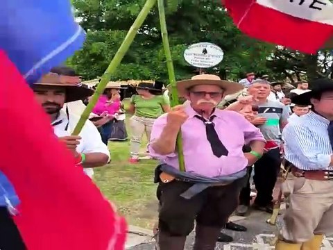 Homenaje al prócer José Artigas - 37° Fiesta de la Patria Gaucha - Tacuarembó, Uruguay (09/03/2024)