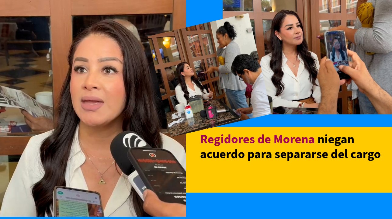 No habrá cambios de regidores de Morena en Veracruz, no hay acuerdo con suplentes: Edil