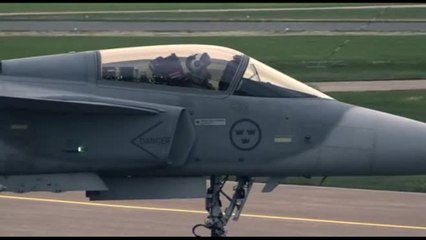 Nato, viaggio nella base aerea svedese sul Mar Baltico