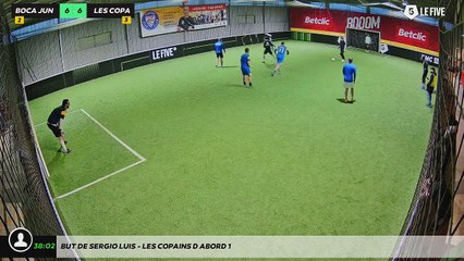 But de Sergio Luis - LES COPAINS D'ABORD 1