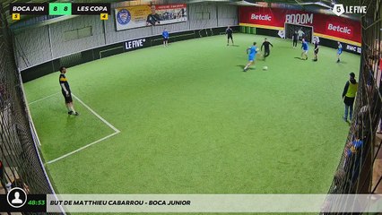 But de matthieu cabarrou - BOCA JUNIOR
