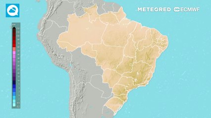 Chuva continua intensa e volumosa entre o Espírito Santo e nordeste de Minas
