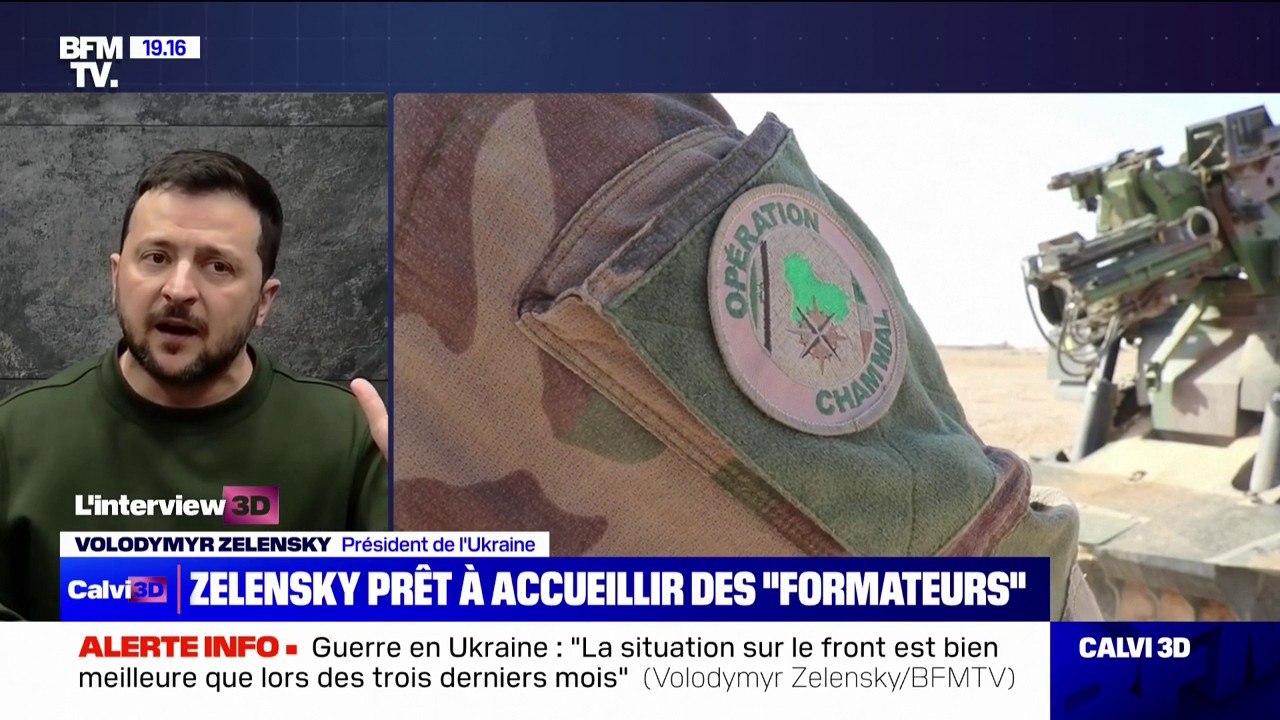Guerre en Ukraine: "Tant que l'Ukraine tient, l...