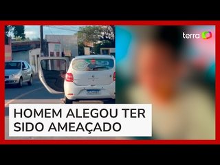 Motorista de aplicativo na Bahia é filmado agredindo e expulsando passageira