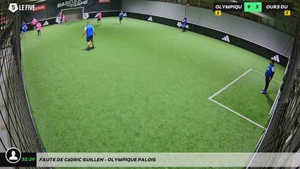 Faute de Cédric Guillen - OLYMPIQUE PALOIS