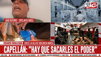 Crece la ola de violencia narco en Rosario: habló el capellán de Bukele