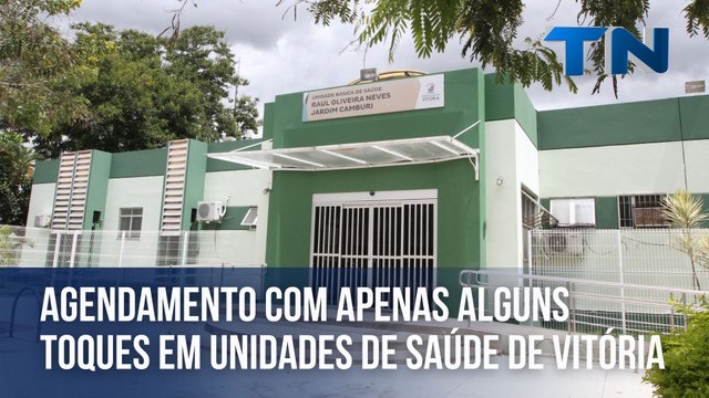 Agendamento com apenas alguns toques em unidades de saúde de Vitória