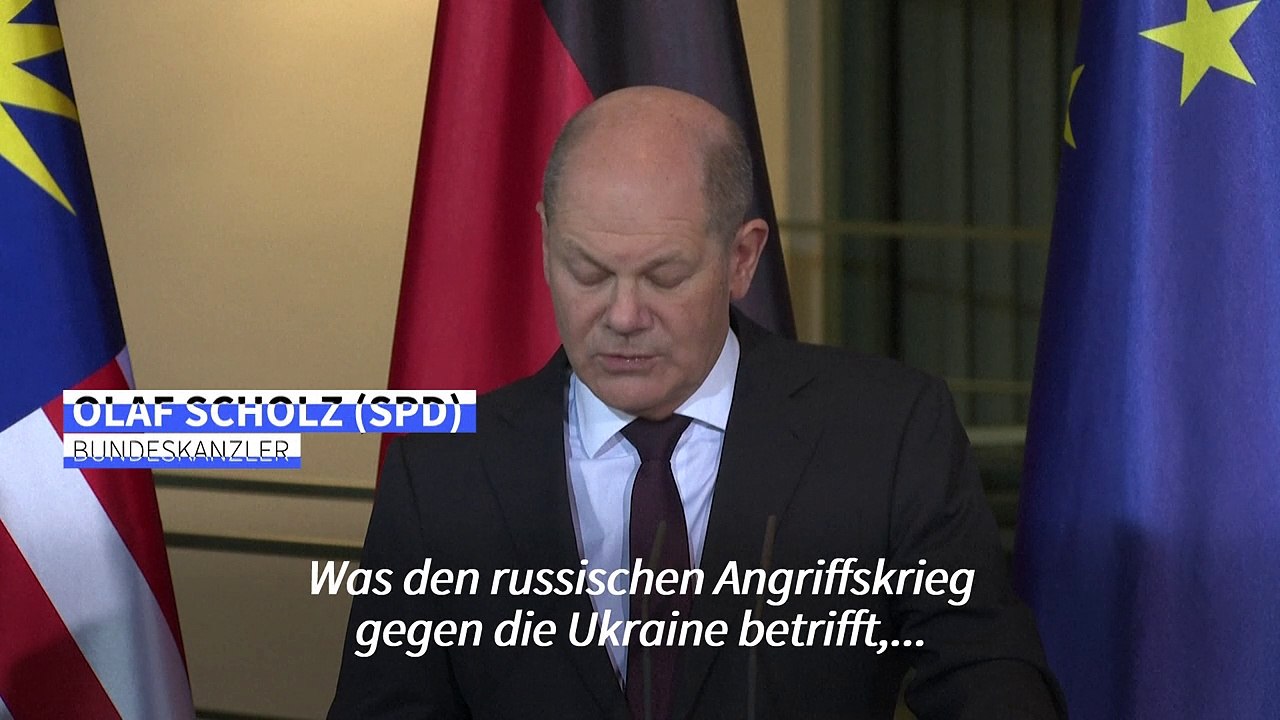 Scholz 'nicht einverstanden' mit Papst-Äußerung zu Ukraine