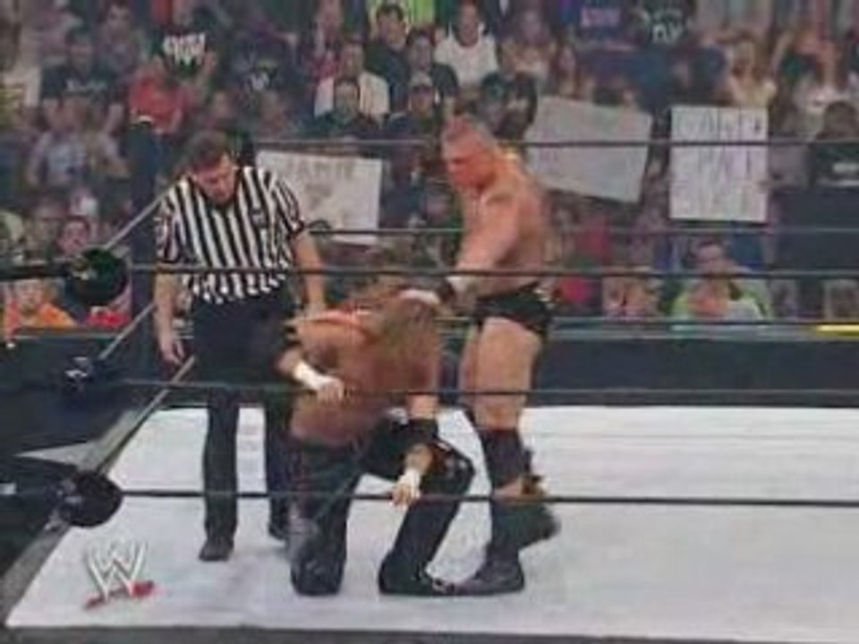 WWE Test vs Brock Lesnar