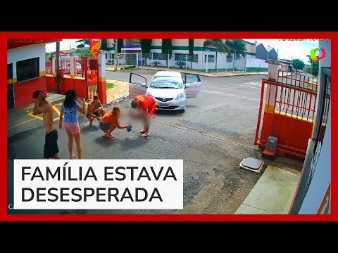 Bombeiro salva criança que estava engasgada com moeda em Goiás