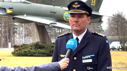 Svezia nella Nato, Col. Jonsson: "Da noi contributo di Air Policing"