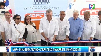 Abinader inaugurada rehabilitación de carretera | Primera Emisión SIN