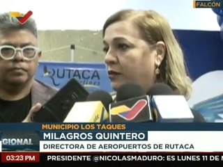 Gobernación de Falcón impulsa el turismo regional a través de las aerolíneas nacionales