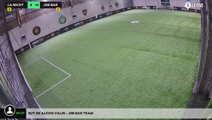 But de Alexis Valin - JOE BAR TEAM