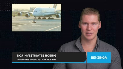 Justice Department Launches Criminal Probe into Boeing 737 MAX Incident