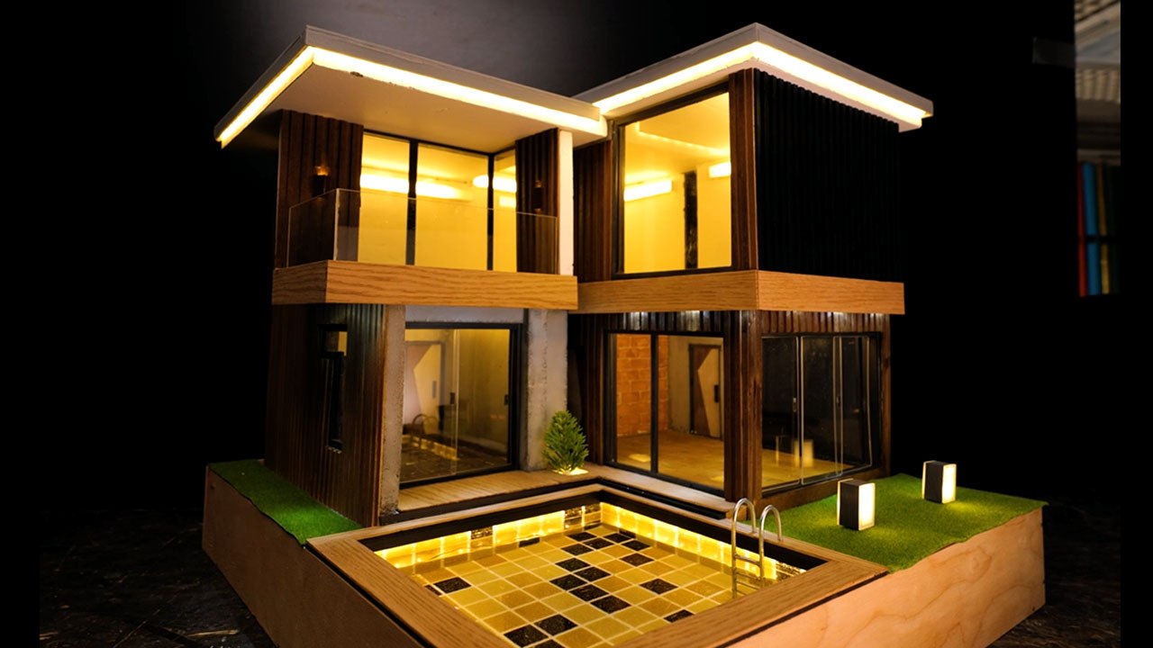 2 Brick & cement miniature houses you can make || DIY Projects