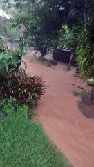 80mm de chuva em Santa Júlia, São Roque do Canaã e Parada Pedroni, corrego da saúde, são Roque do Canaã