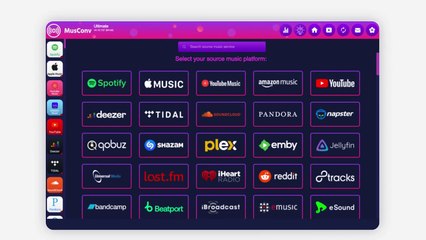 MusConv - auto sync playlists between Spotify, Apple Music and 125+ music services[ 2024 ]