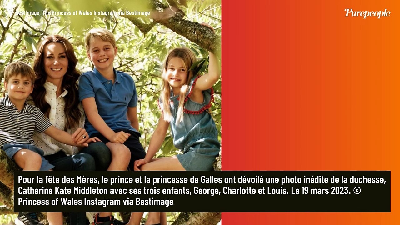 PHOTOS Kate Middleton : Les plus beaux clichés officiels (et bien retouchés) de la princesse de Galles et de ses enfants