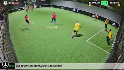 But de mathieu Bertranine - LES EXPERTS
