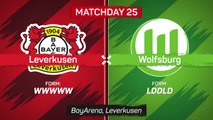 Leverkusen continue winning ways with victory over 10-man Wolfsburg