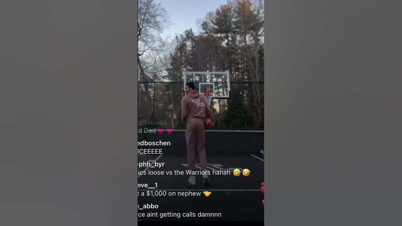 Jayson Tatum roasted his son  | #Shorts