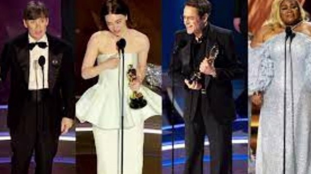 Oppenheimer’ dominates Academy Awards with 7 Oscars as Hollywood’s old guard laps streaming companies