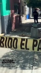 Una persona en situación de calle arrastró una caja fuerte en calles de la colonia revolución