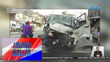 15, sugatan sa banggaan ng van at truck | UB