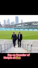 Prince William Champions Eco-Packaging with Earthshot Winner Notpla at The Kia Oval