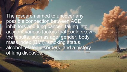 "ACE Inhibitors and Lung Cancer: Unveiling a Risky Connection"