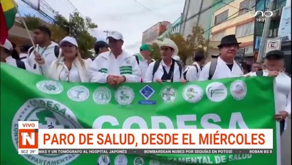 paro de salud desde el miércoles  junto con el tema de la maternidad