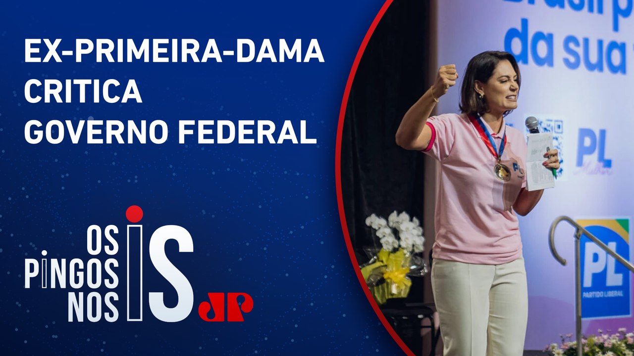 Michelle Bolsonaro sobe tom contra aborto e drogas em discurso no PL Mulher