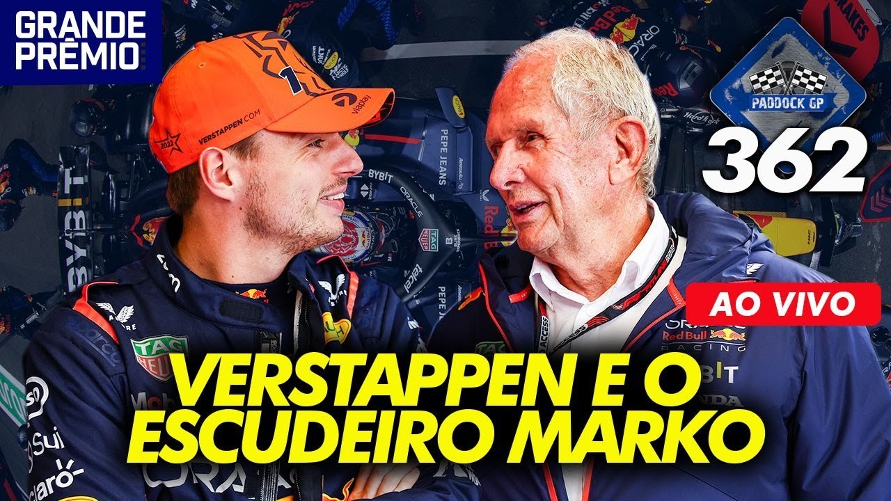 VERSTAPPEN BRILHA na F1 de novo, mas RED BULL segue PEGANDO FOGO | Paddock GP #362