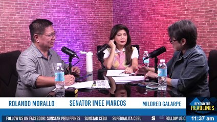 Talk to Senator Imee Marcos