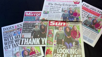 UK's Princess of Wales apologizes for edited photo