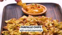 Farfalle chips (Bowtie Pasta Chips)